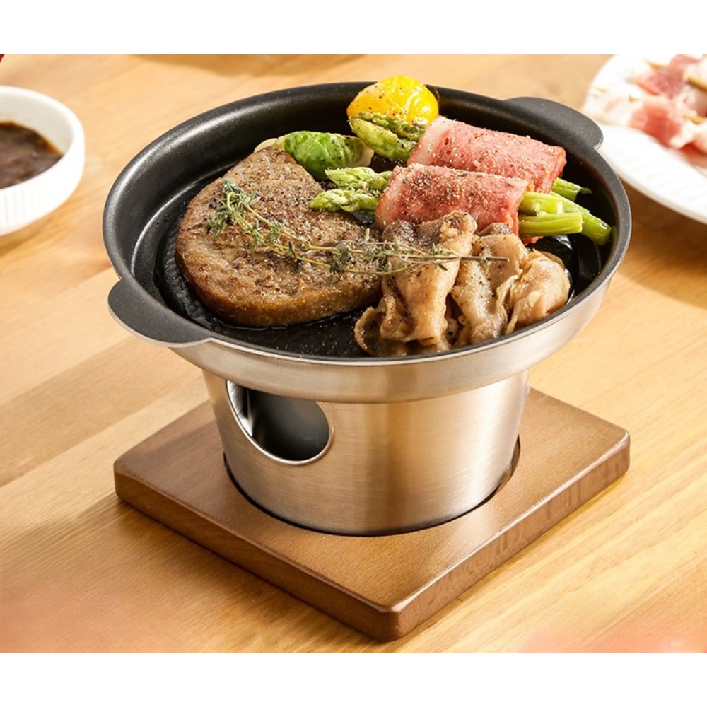 Japanese Camping Cooking - Mini BBQ Korean Desktop BBQ Non