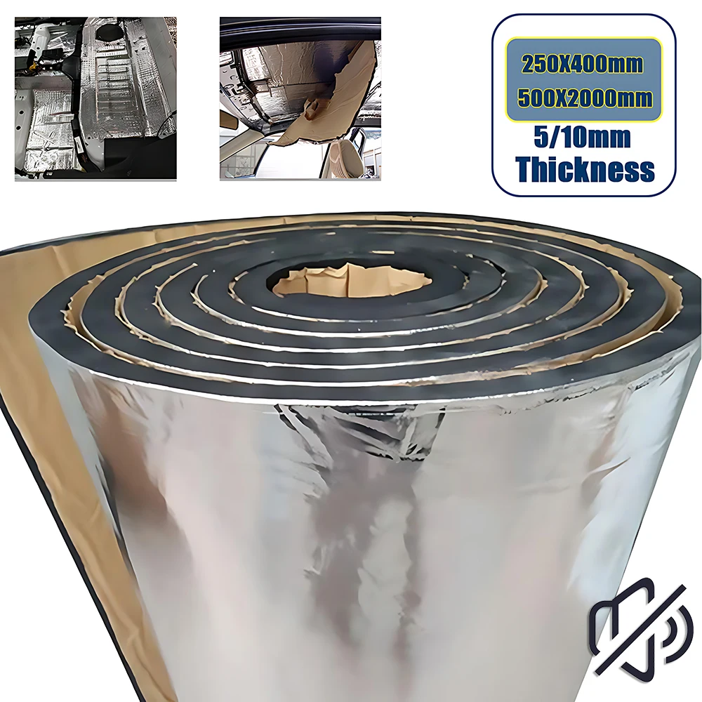 Aluminum Foil Heavy Duty - 2000*500/250*400mm 5/10mm Car Sound Mat Proofing