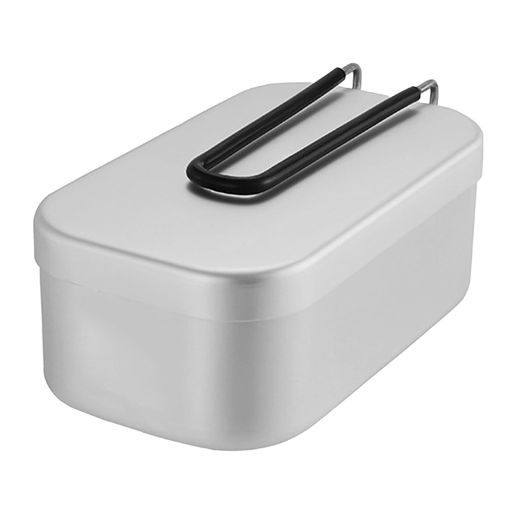 Camping Cooking Sets - 800ML Aluminum Lunch Boxes Outdoor Camping