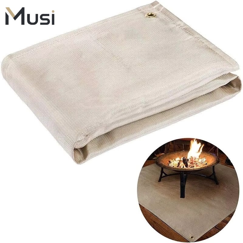 BBQ Grill Mat Fireproof Insula - Camping Cooking ulasan dan harga