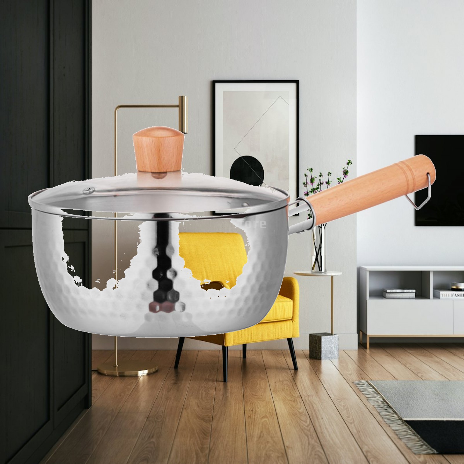 Japanese Saucepan with Lid Sma - Japanese Camping Cooking ulasan dan harga