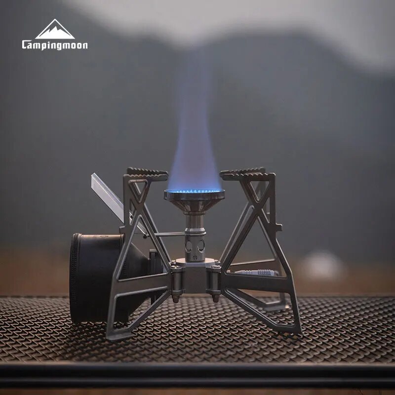 CAMPINGMOON XD-3-NE Butterfly  - Camping Cooking Gas Stove Portable Tool ulasan dan harga
